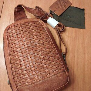 Vilenca Holland Sling Bag Cognac TK149 New  -  1018